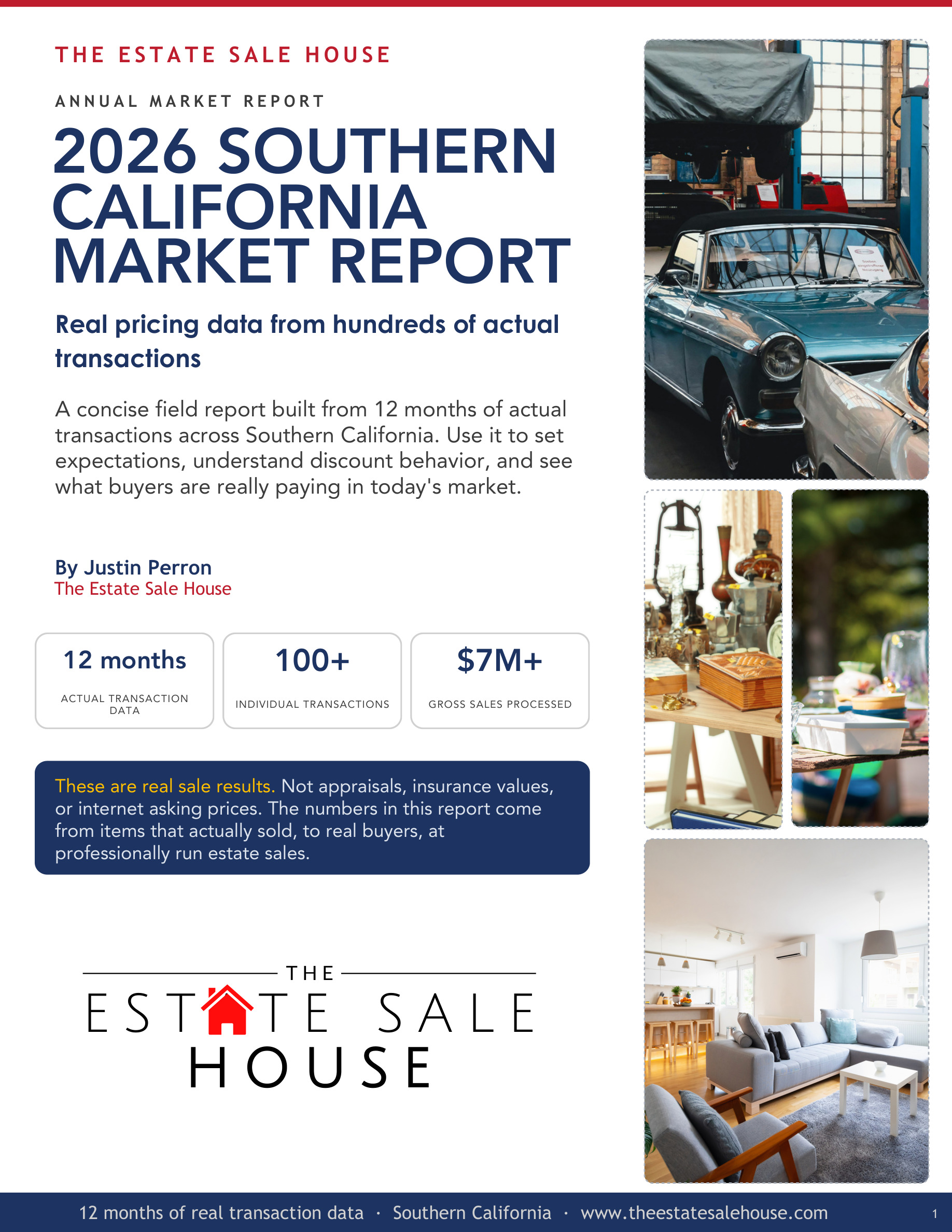 2026 Southern California Estate Sale Market Report Cover